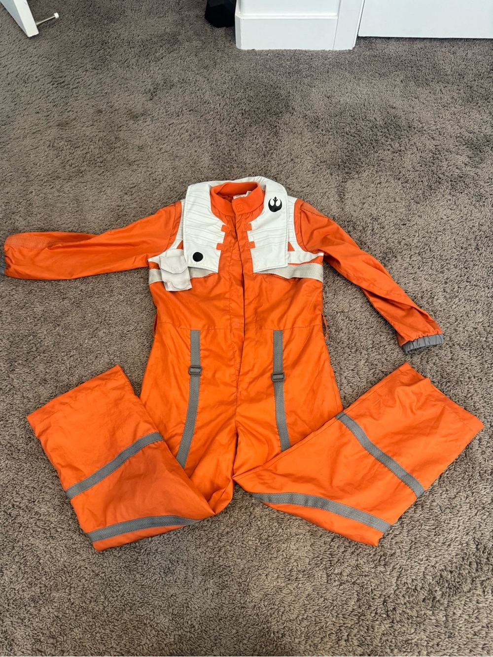 Disneyland Poe Dameron Rebel Pilot Star Wars Kids cosplay costume SZ 7/8